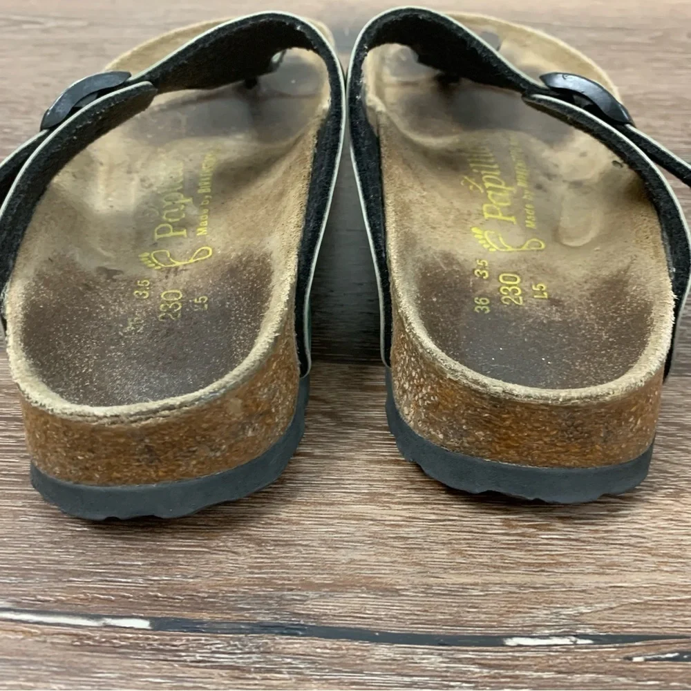 Papillio by Birkenstock Womens camo Gizeh strap sandals 230 L5